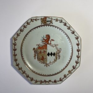 18th Century Chinese Armorial Plate