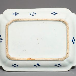 A Chinese blue and white herring dish for the Dutch market
