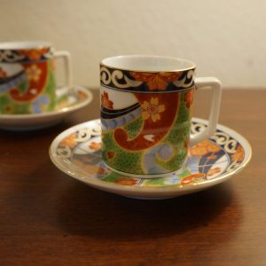 古董中国瓷咖啡/茶具