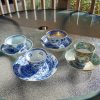 Chinese Ming , Famille Rose, cups plates
