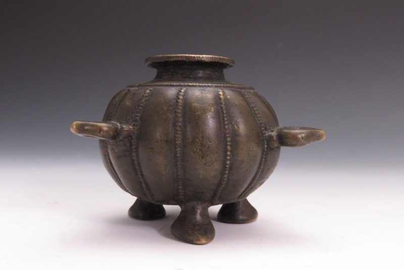 19th.c Bronze Indian Pot