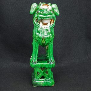 Chinese Ceramic Sancai Foo Dog Incense Stand 18th/19th Century