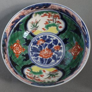 Ko Imari Genroku bowl of highest quality