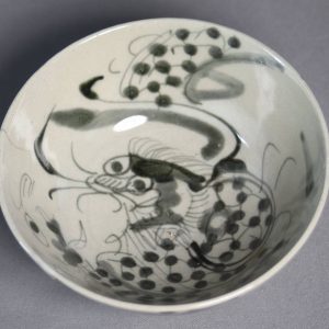 Dragon over-the-wall bowl