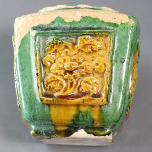 Green and yellow Sancai jar
