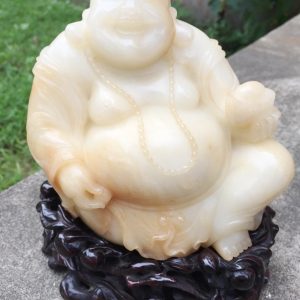 Chinese antique jade Buddha status
