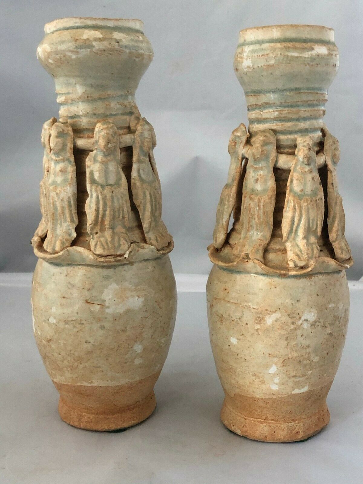Chinese Antique Porcelain Vase Song period (1 pair) “9”(H) #MD312