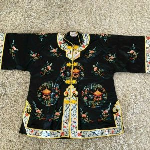 Chinese Antique/Vintage Silk Embroidery Robe #MD392