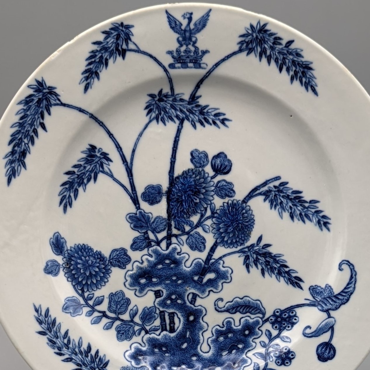 18th C. Chinese Export Armorial Plate – Wheler
