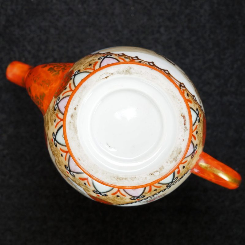 Japanese Porcelain Kutani Small Ewer Meiji Period