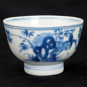 Chinese Kangxi Teacup Artemisia Mark 1622-1722